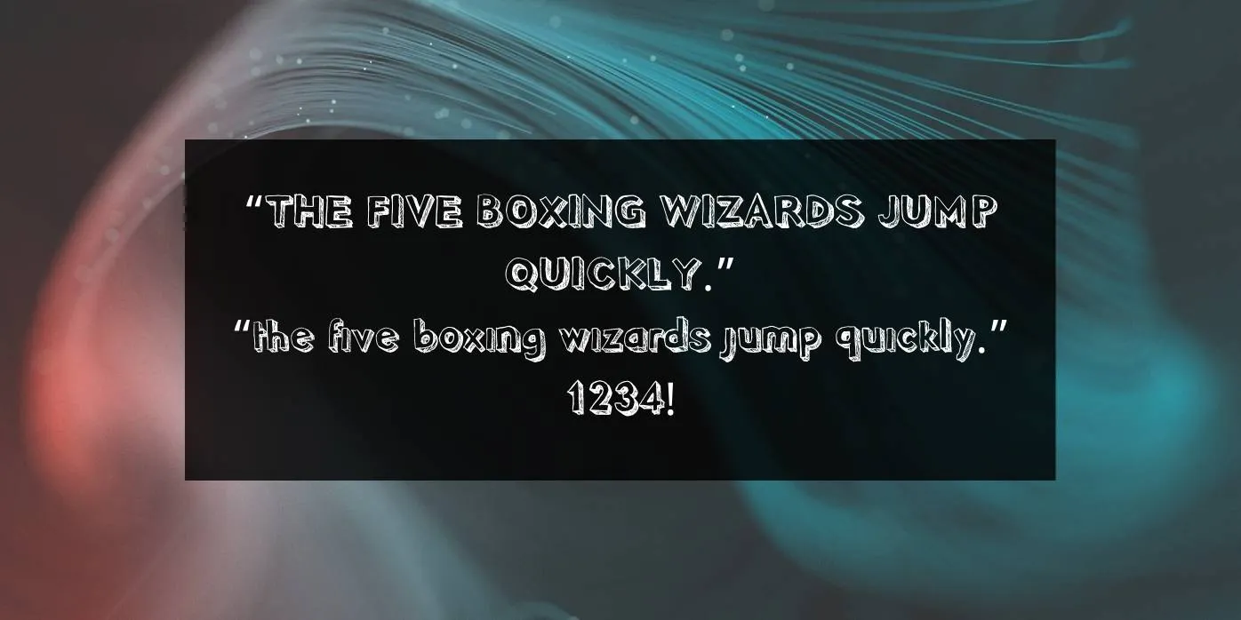 Pointy Font Preview
