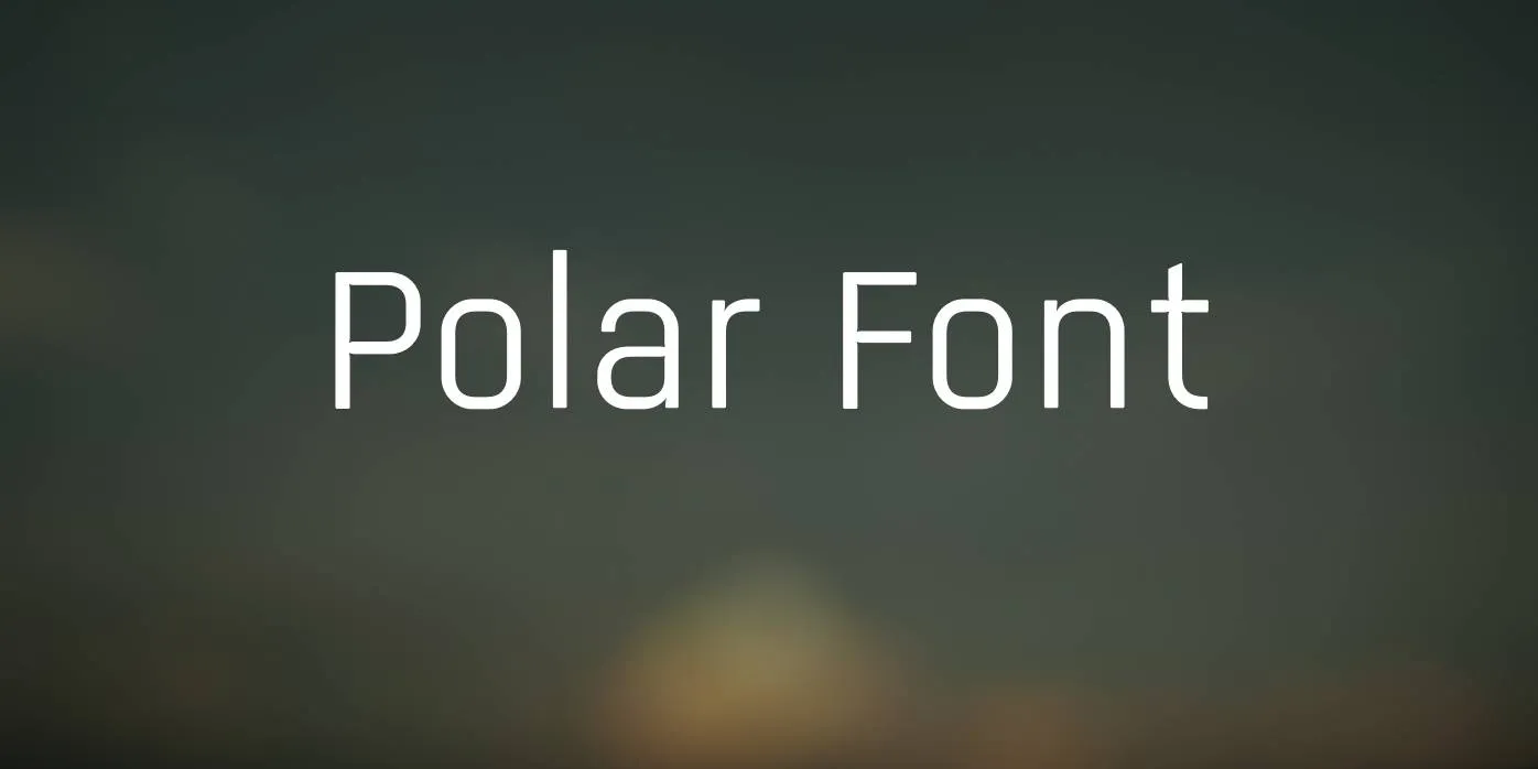 Polar Font
