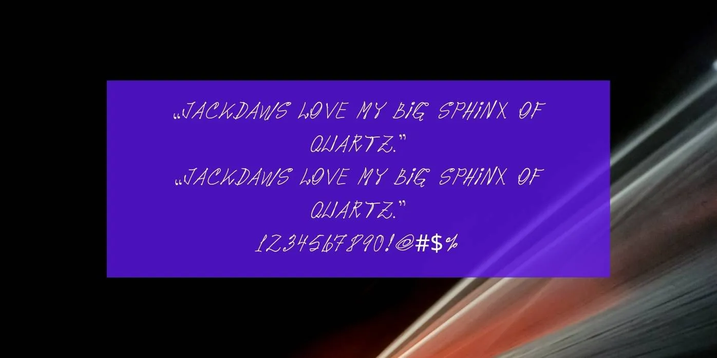Pops Font Preview