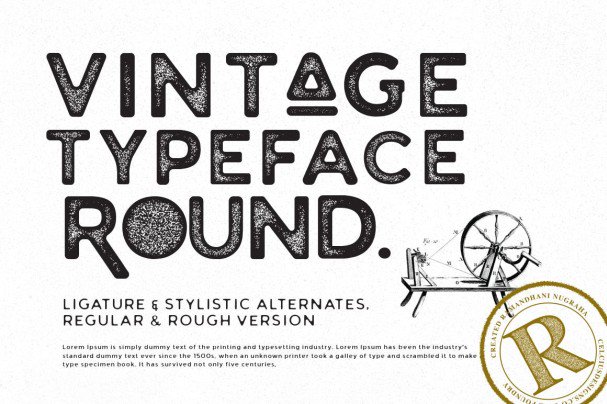 Postmark Typewriter Font Preview