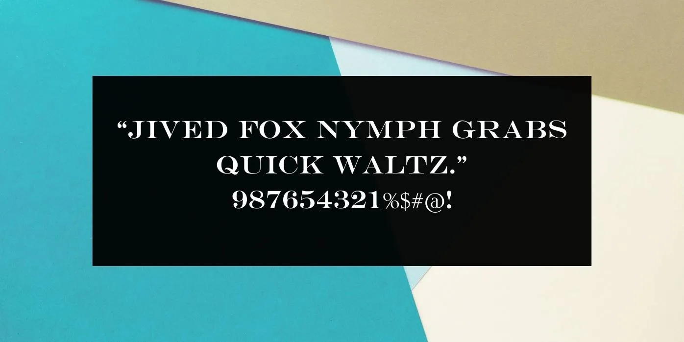 Prada Font Preview