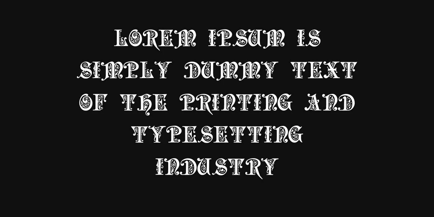 Preciosa Font Preview