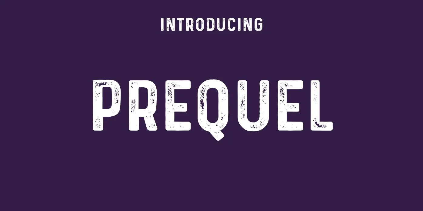 Prequel Font