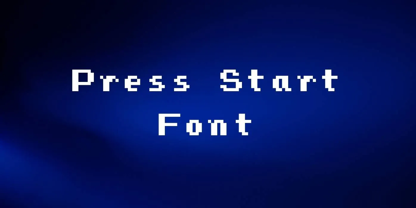Press Start Font