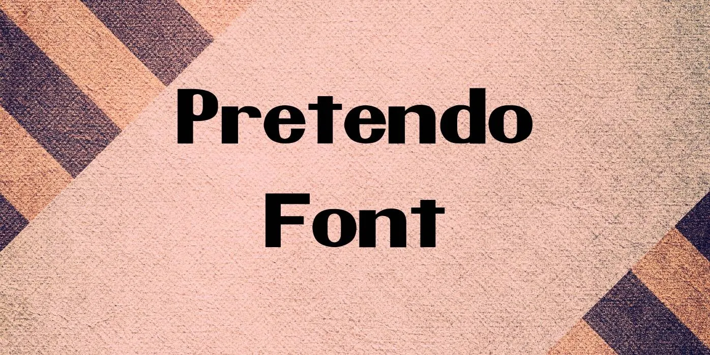 Pretendo Font