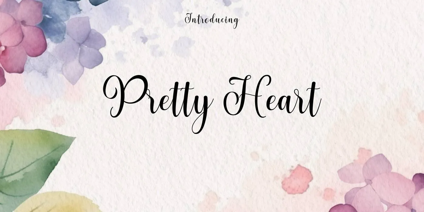 Pretty Heart Font