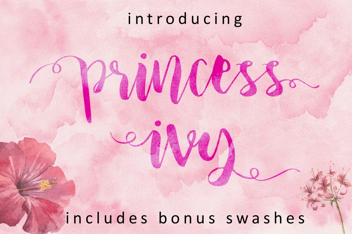 Princess Font Preview