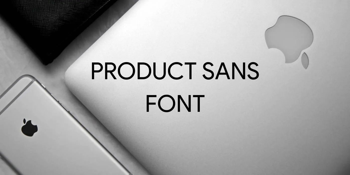 Product Sans Font