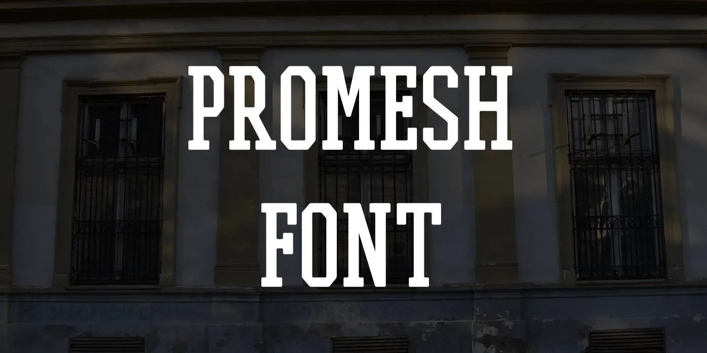 Promesh Font