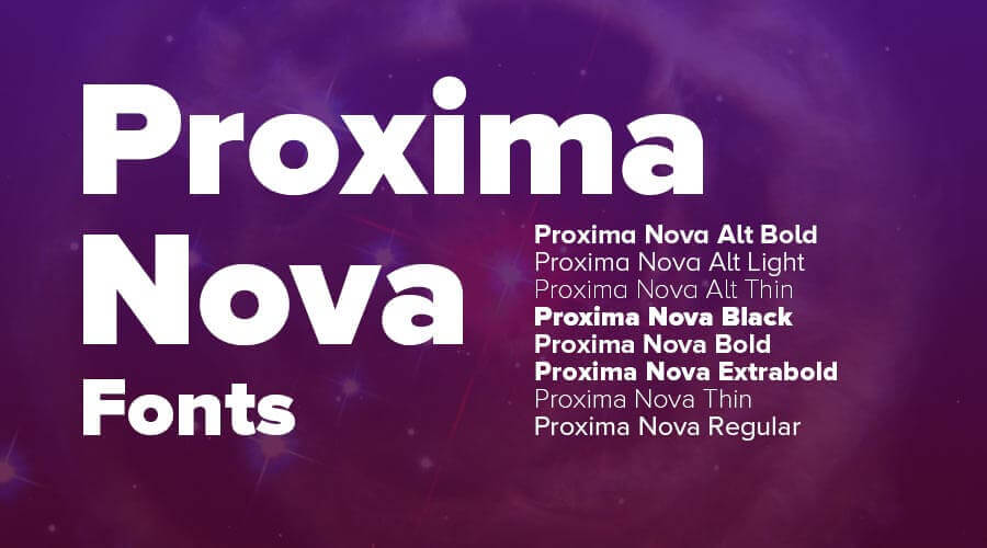 Proxima Nova Font