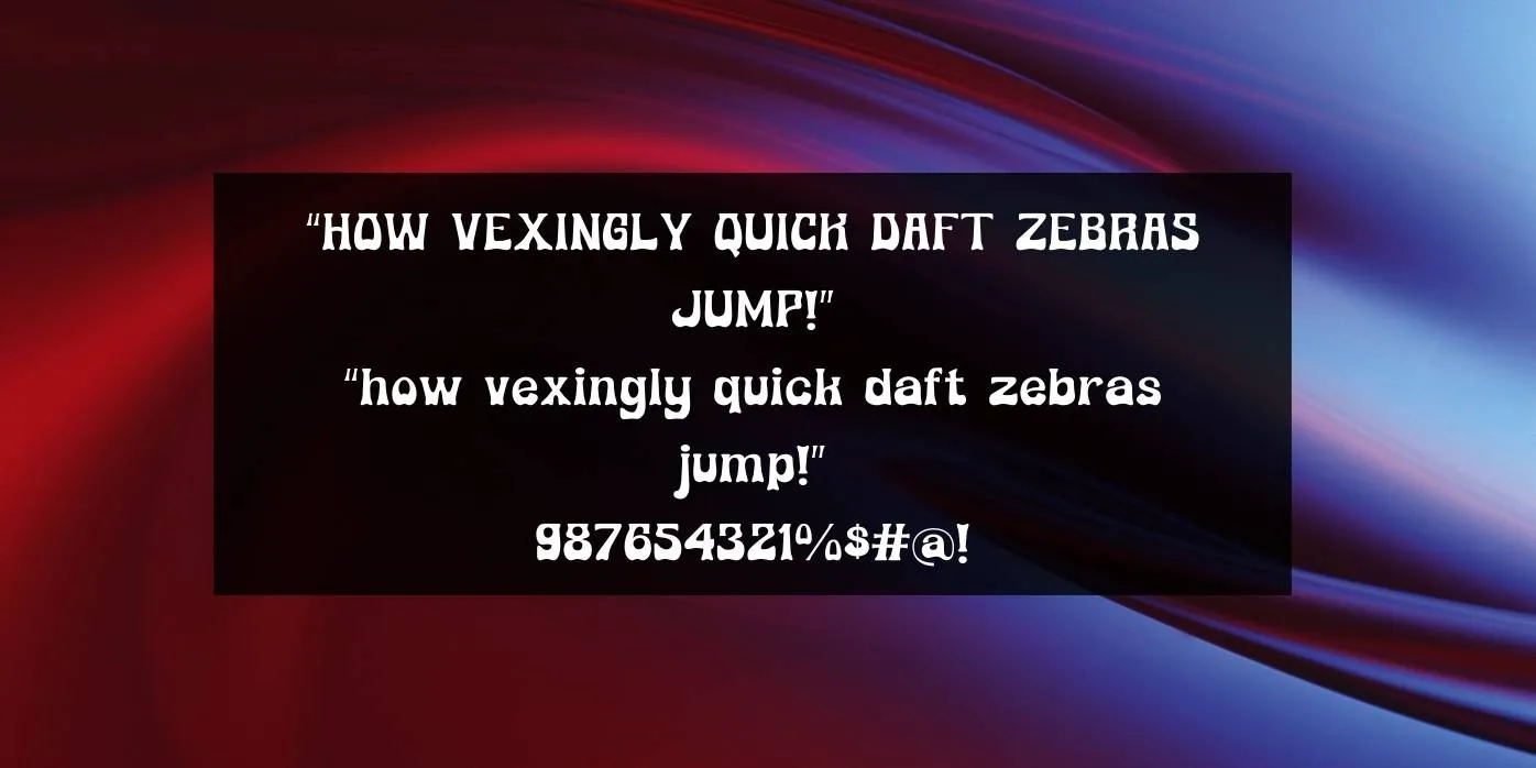 Psychofun Font Preview