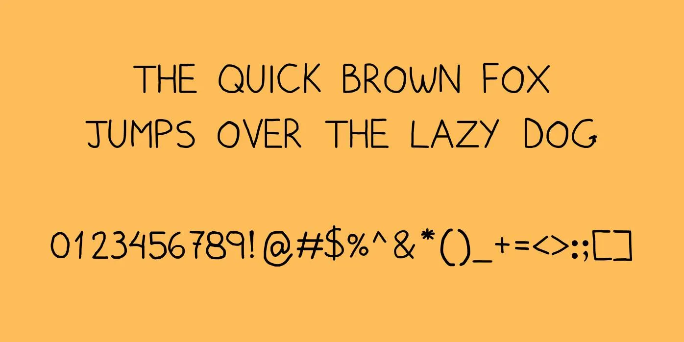 Pumped Up Kicks Font Preview