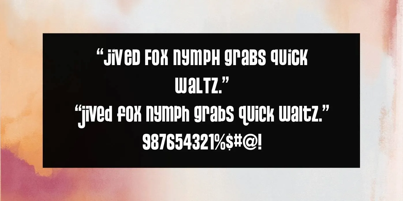 Pussycat Font Preview
