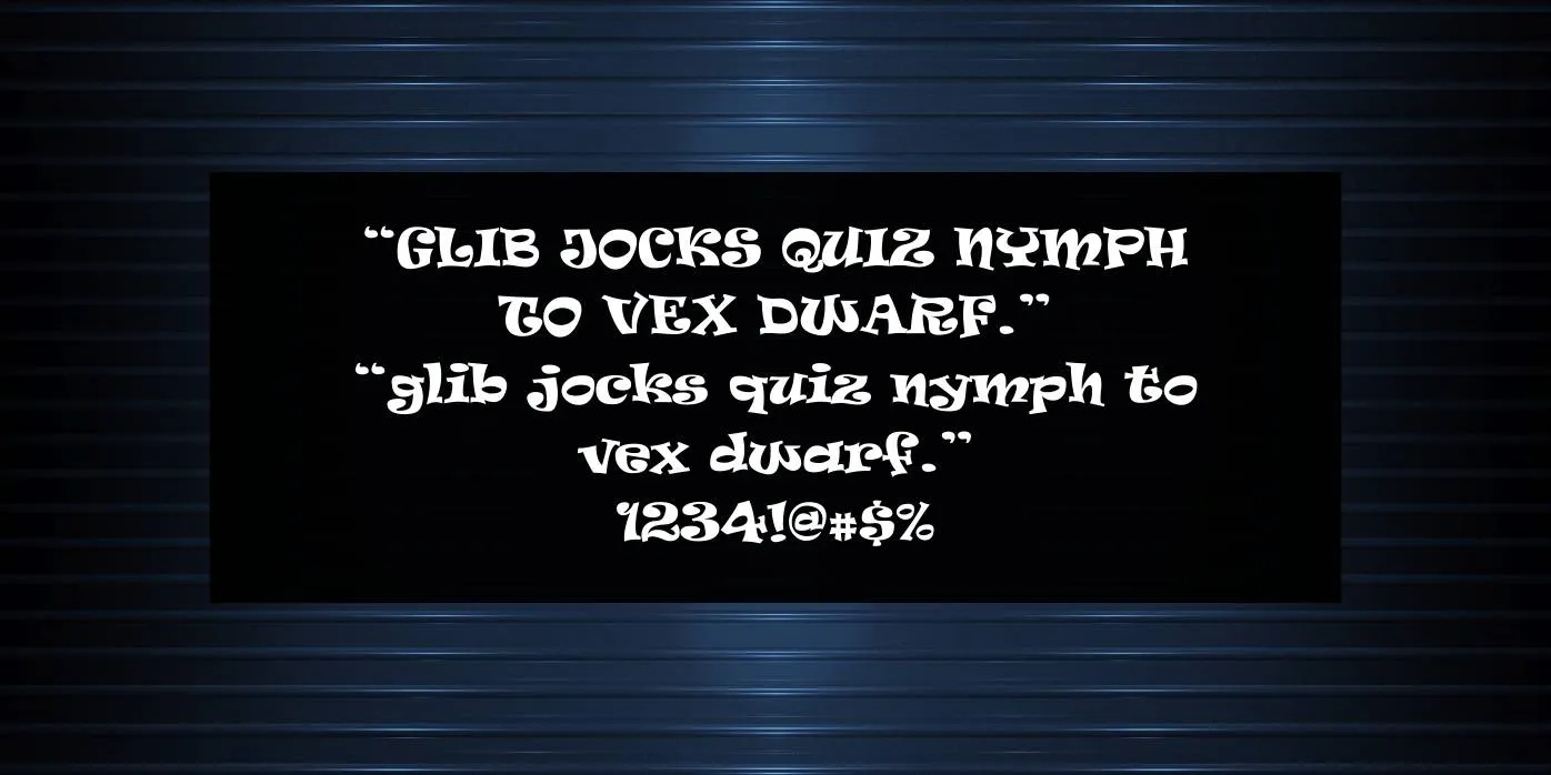 QK Venus Font Preview