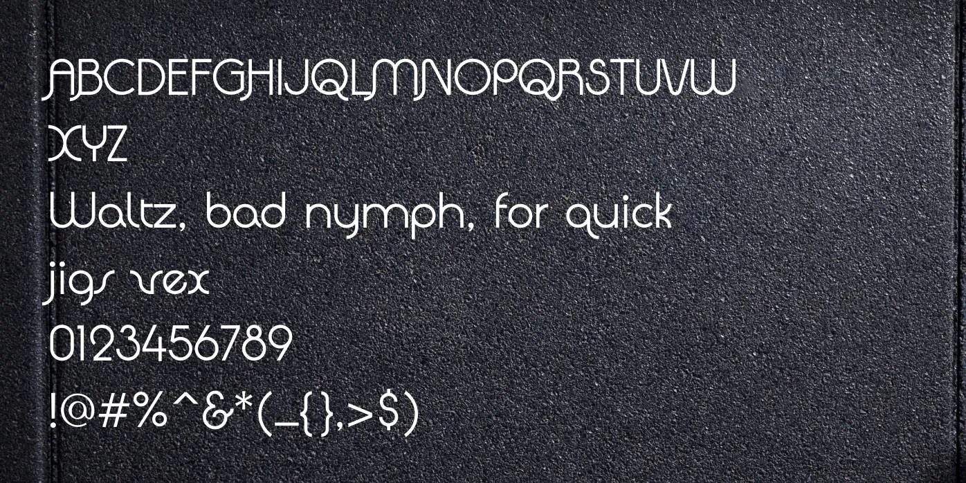 Quadranta Font Preview