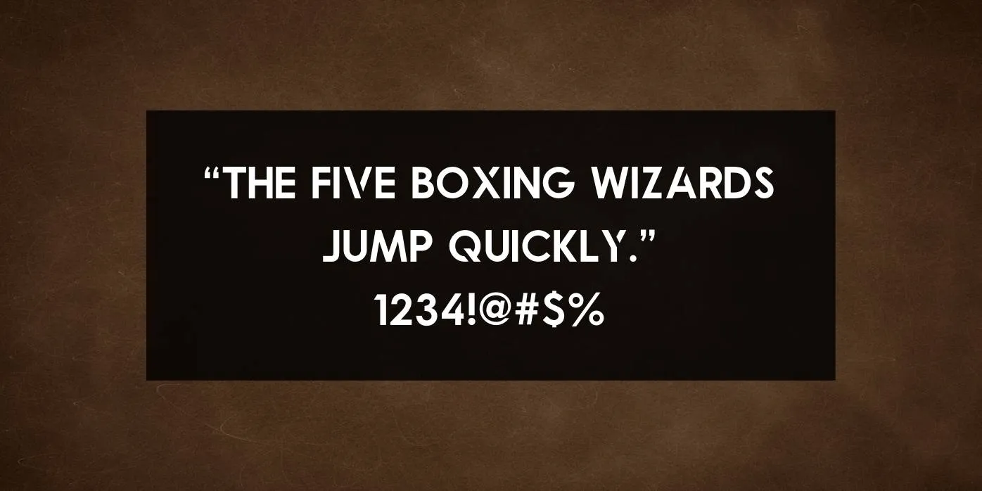 Qualy Font Preview