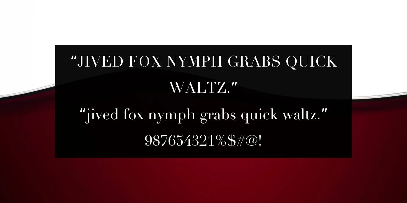 Quartz Font Preview