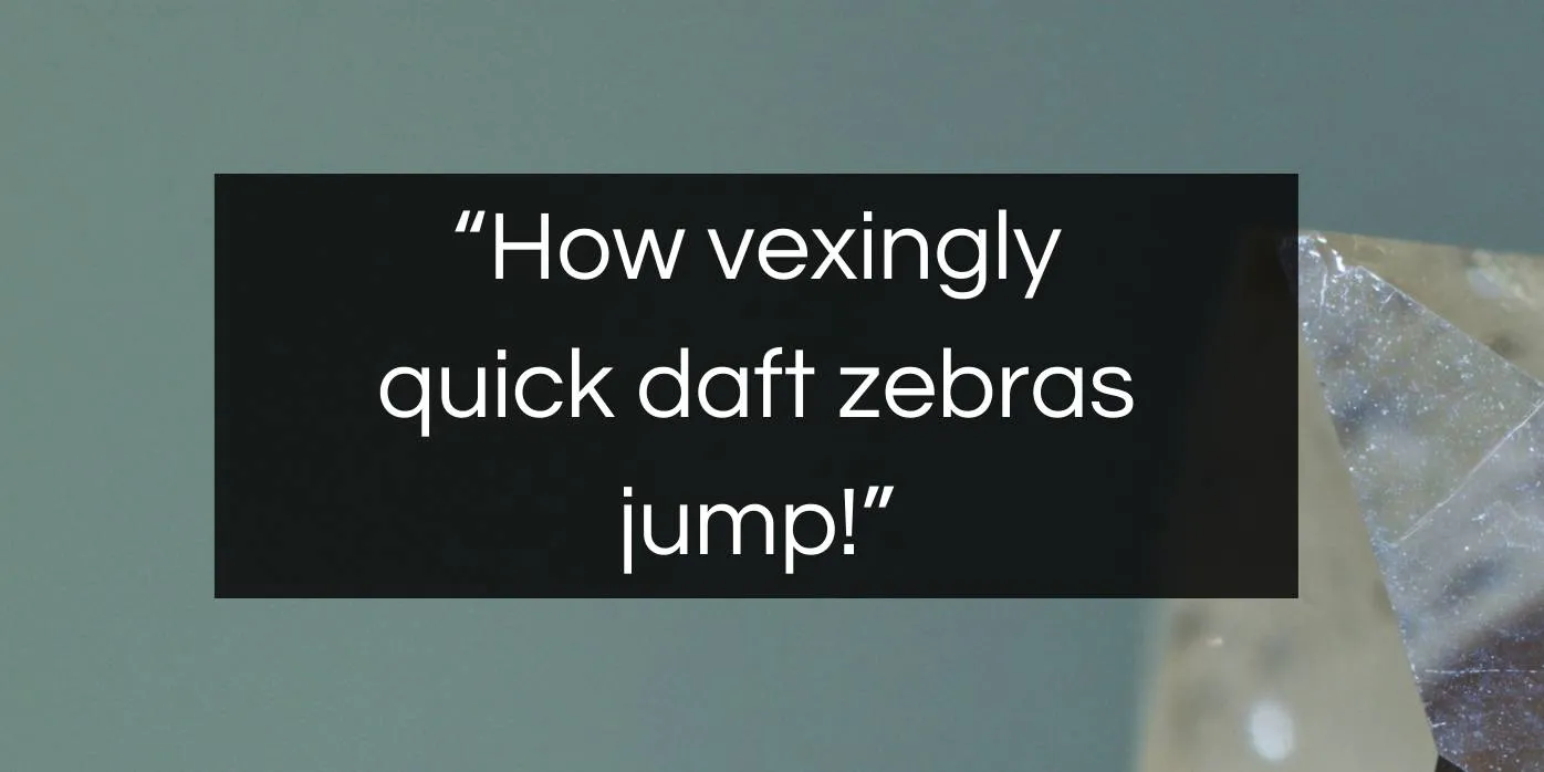 Questrial Font Preview