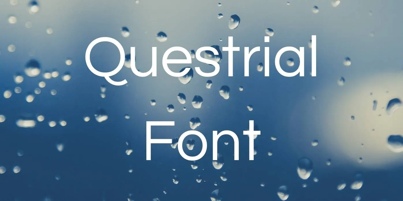Questrial Font