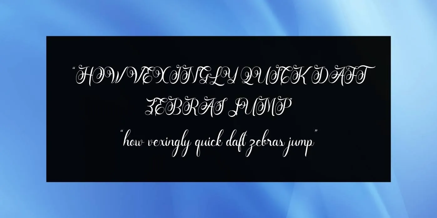 Rasputia Font Preview