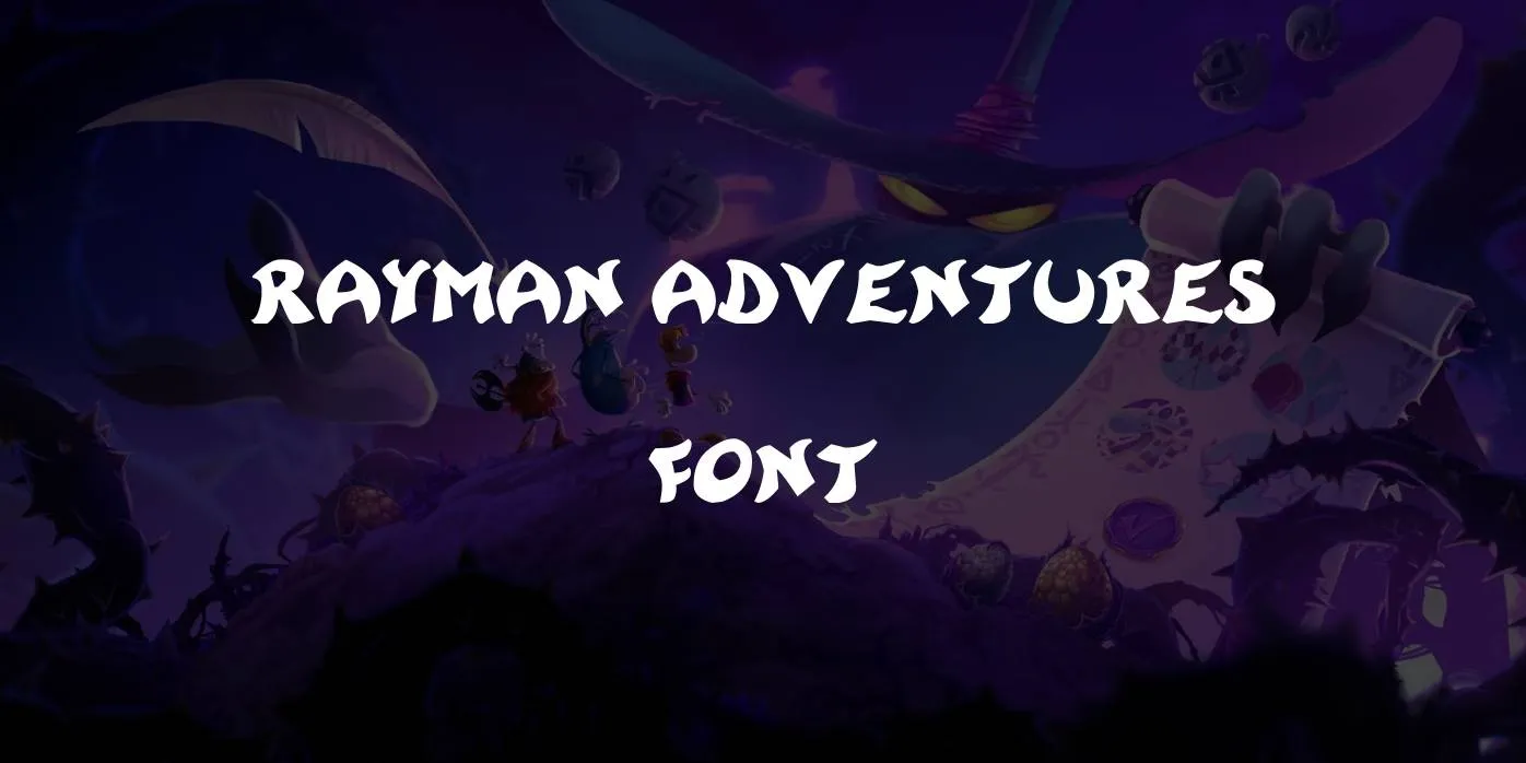 Rayman Adventures Font