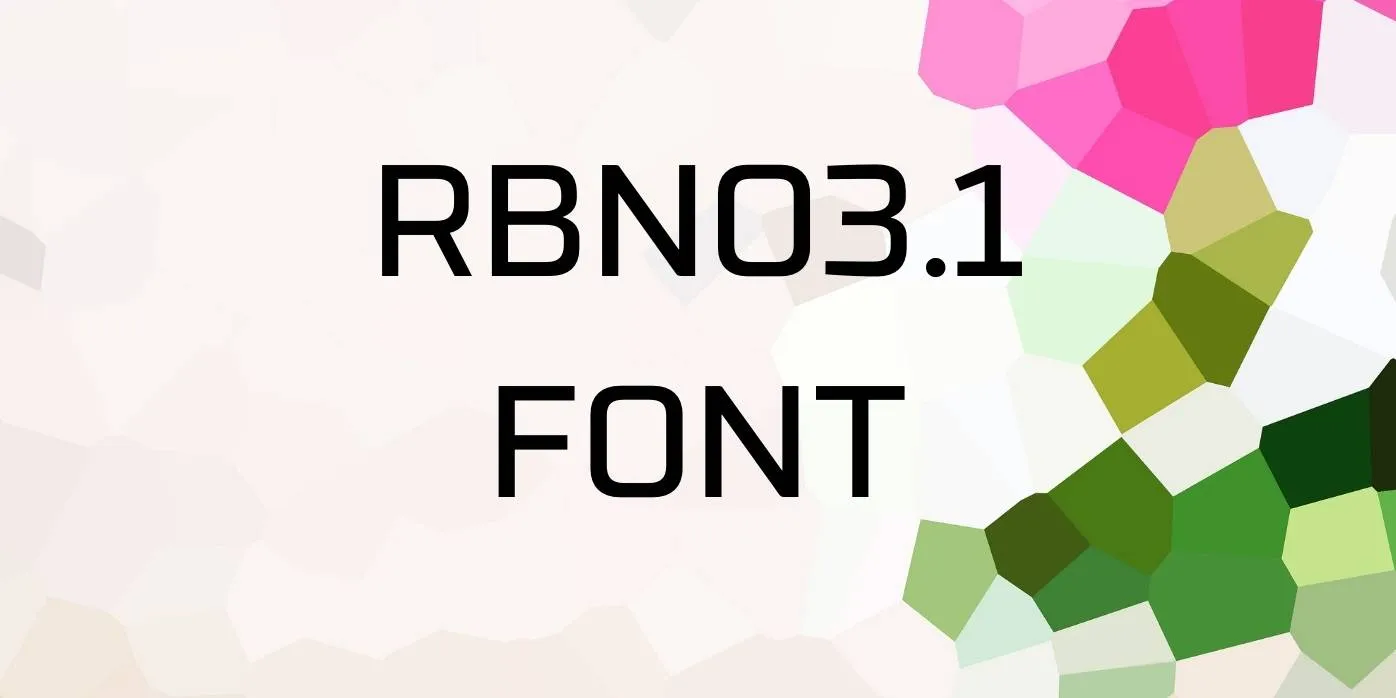Rbno3 1 Font