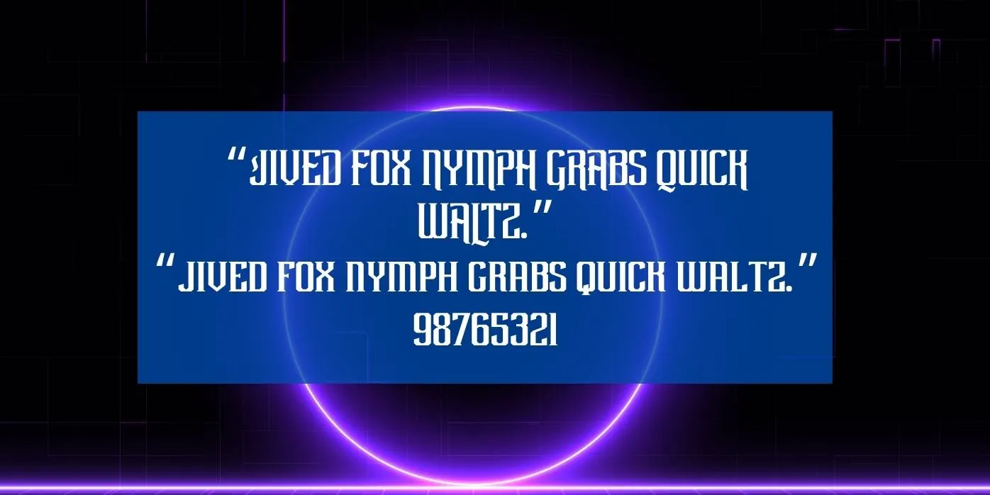 Rebute Font Preview