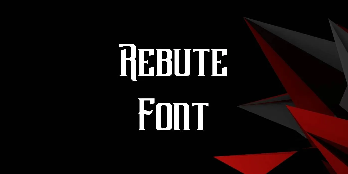 Rebute Font