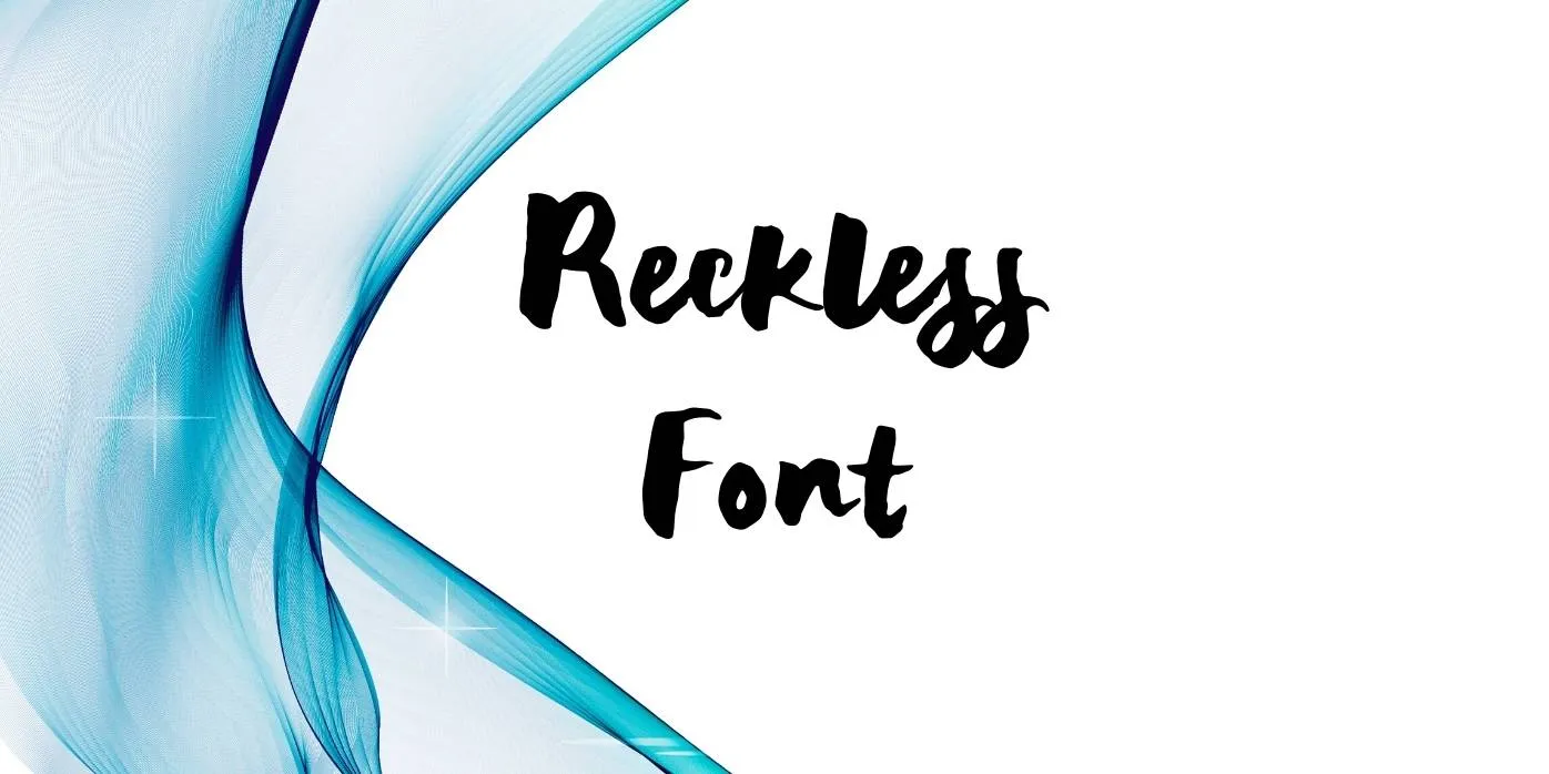 Reckless Font