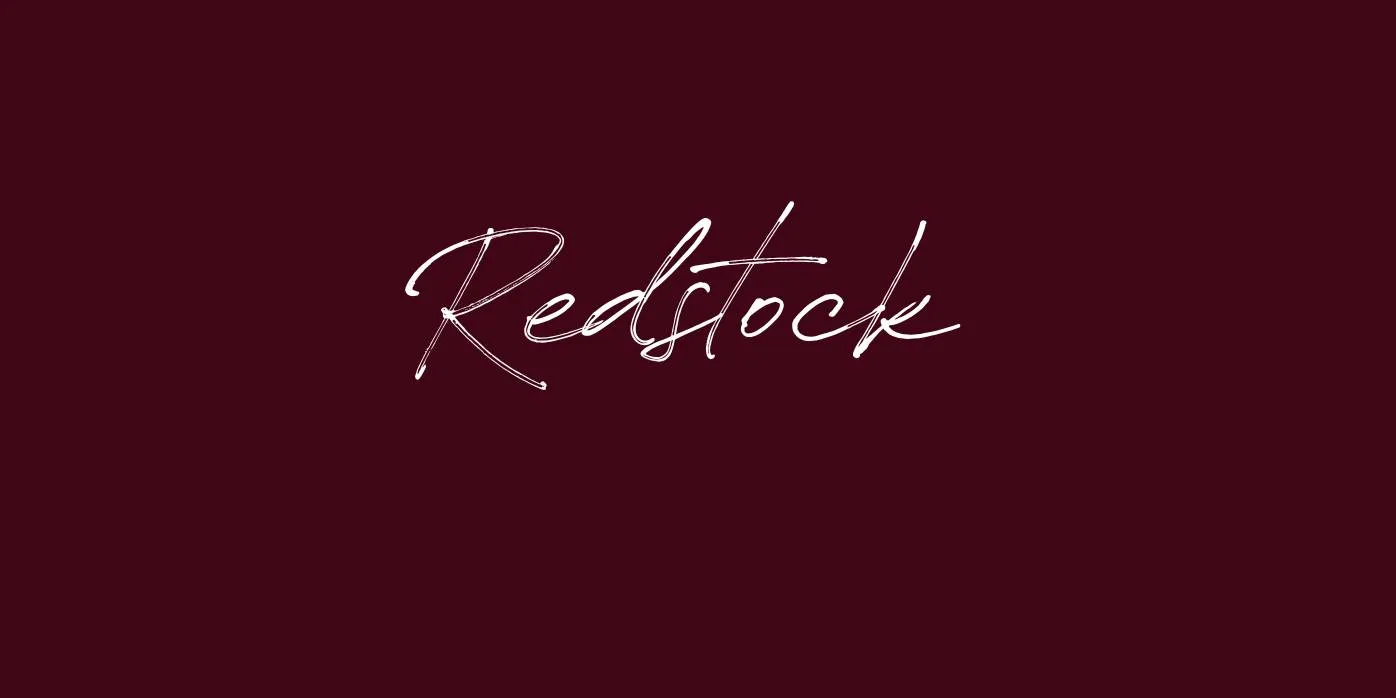 Redstock Font
