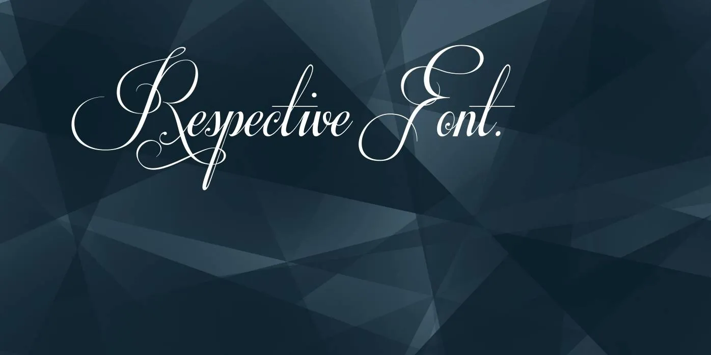 Respective Font