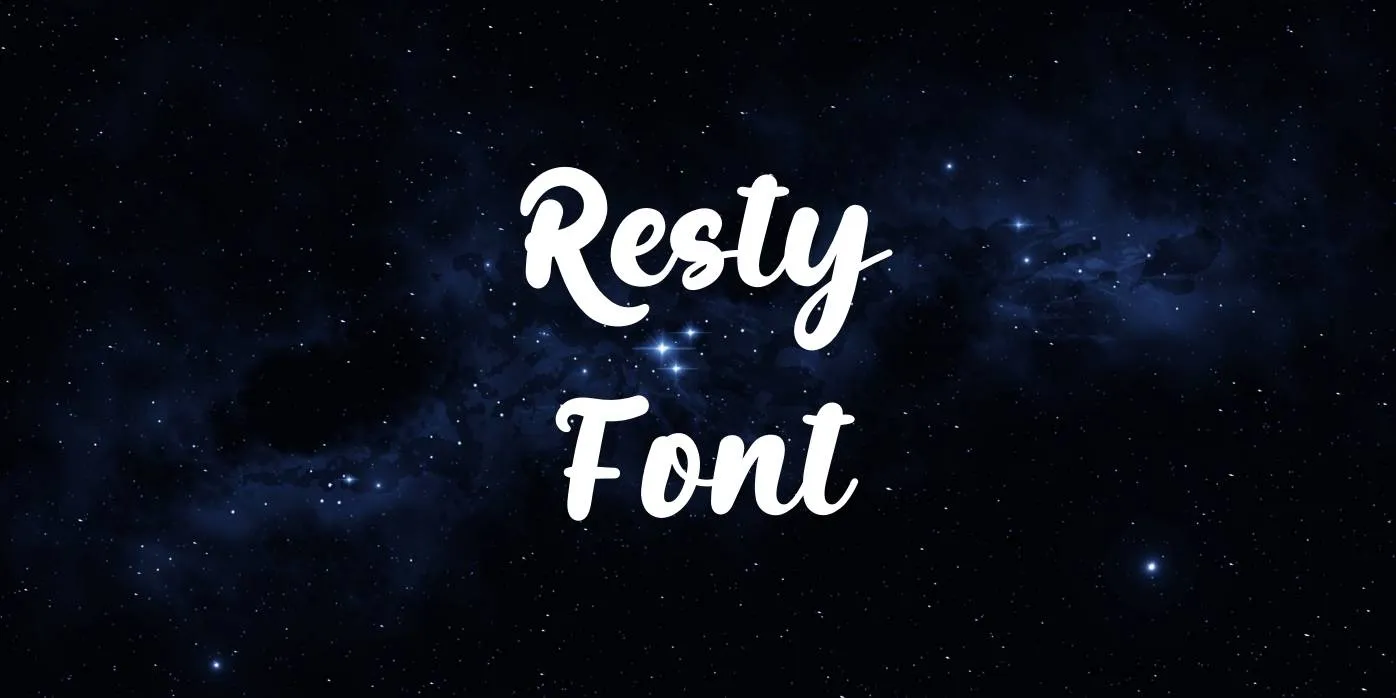 Resty Font