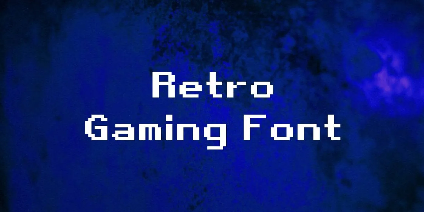 Retro Gaming Font