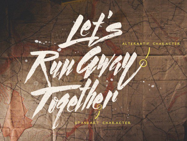 River Side Font Preview