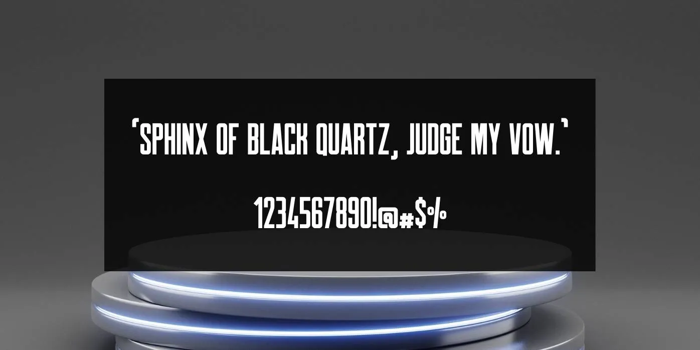 Robinson Font Preview