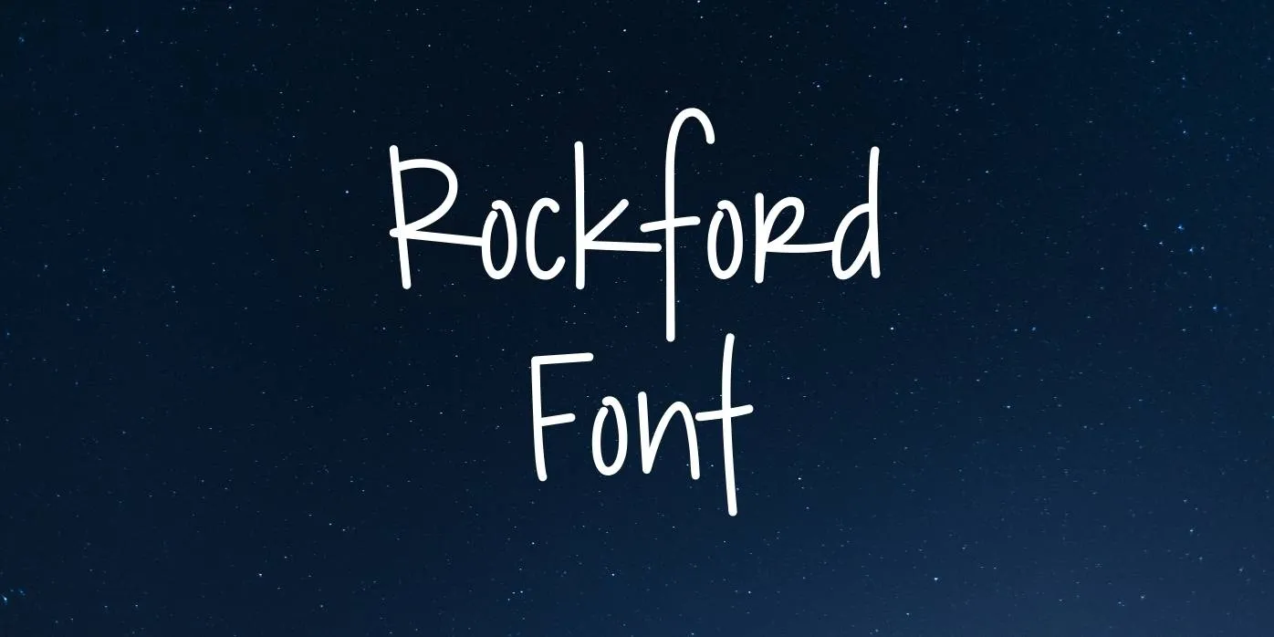 Rockford Font
