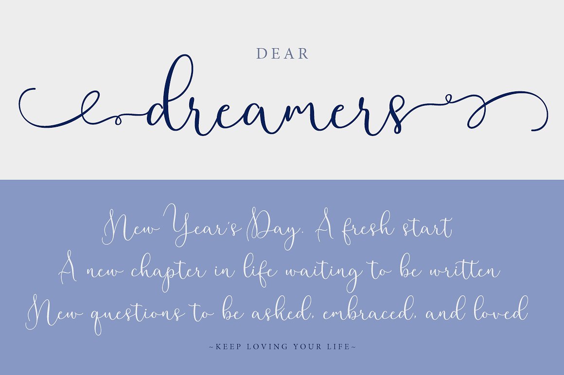 Rottarity Feminine Font Preview