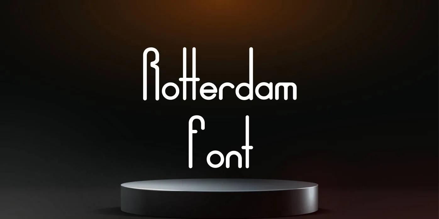 Rotterdam Font