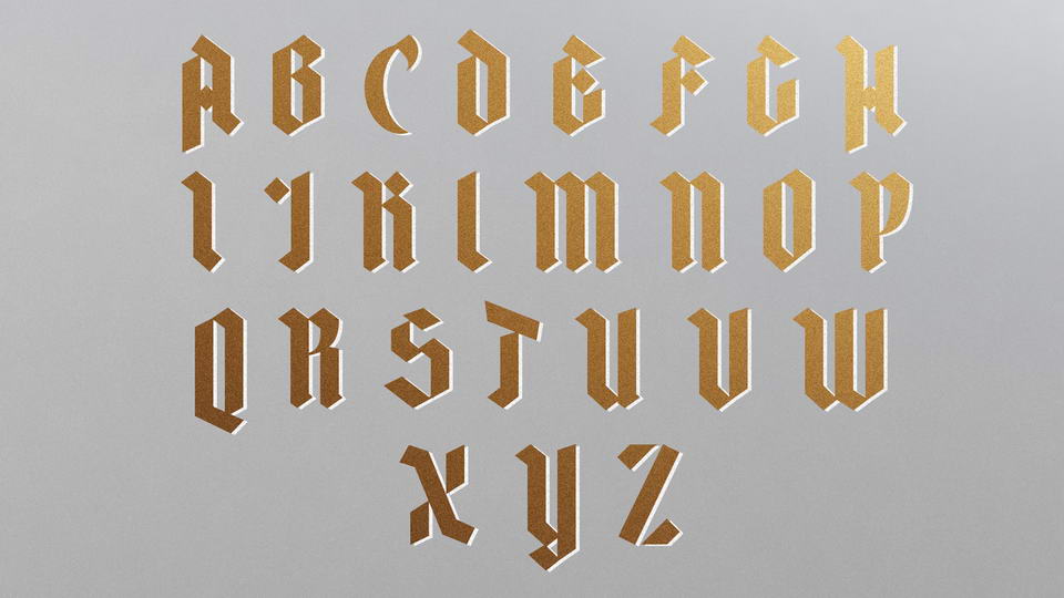 Royal Font Preview
