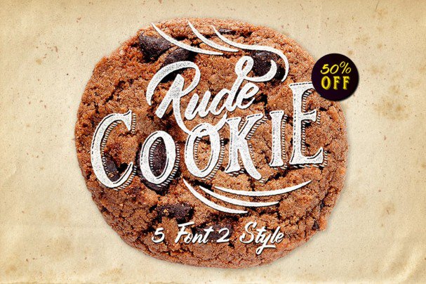 Rude Cookie Layer Font