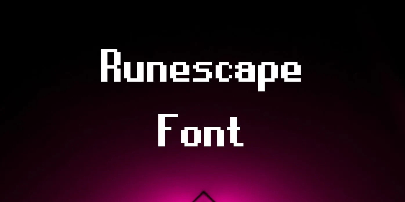 Runescape Font