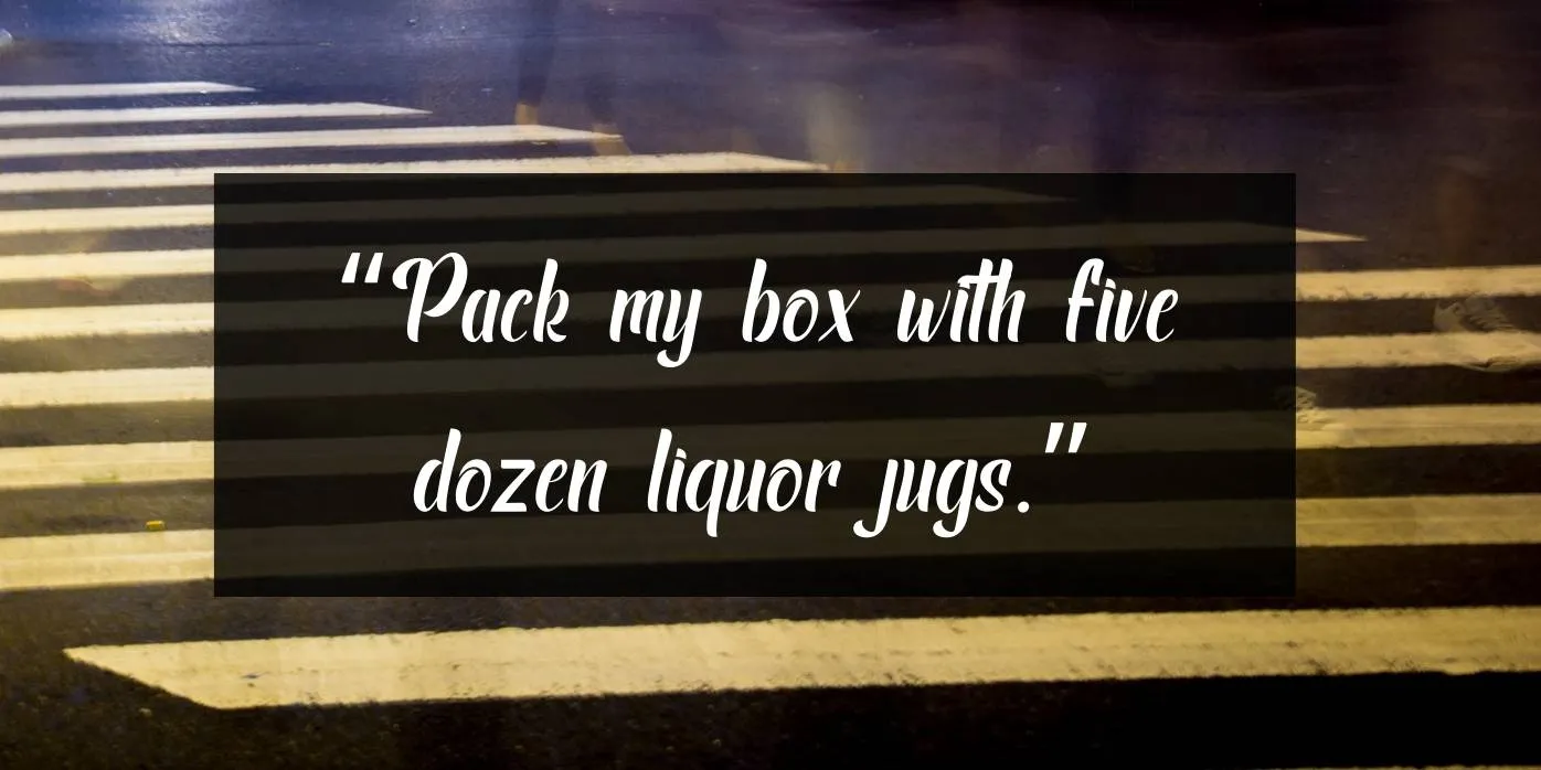 Rush Hour Font Preview