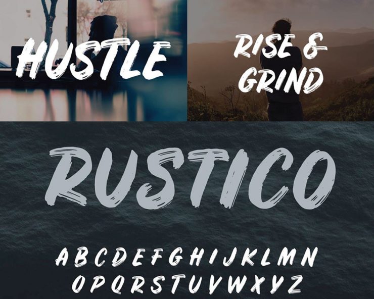 Rustico Font Preview