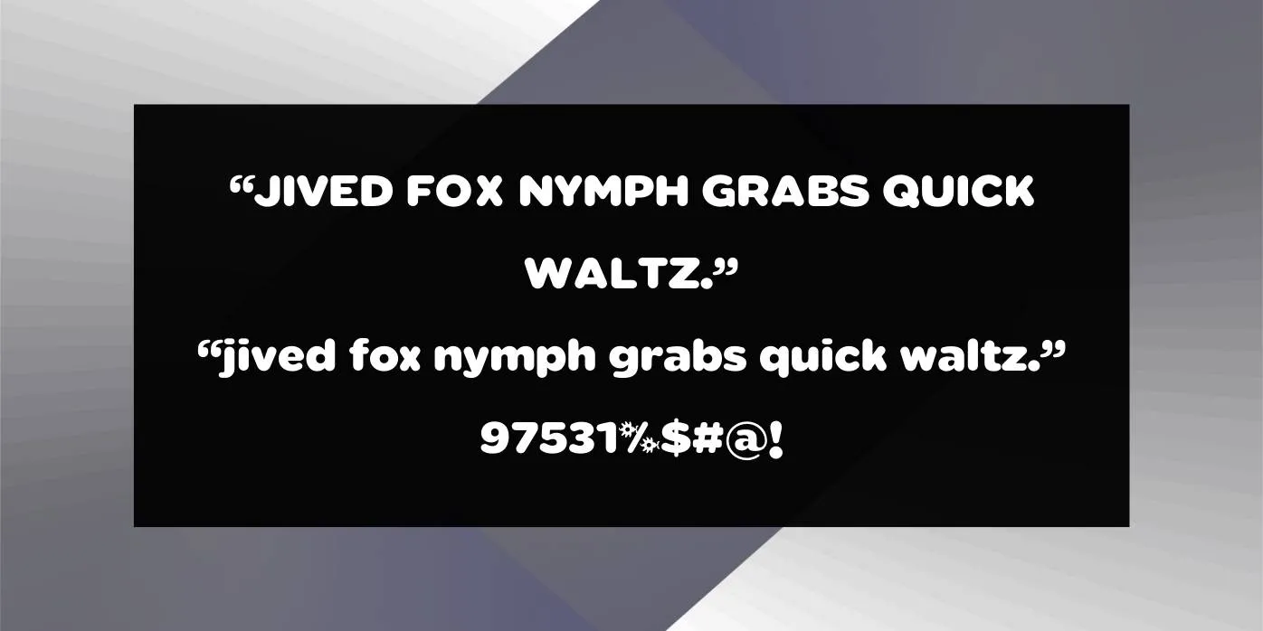 Sabandija Font Preview