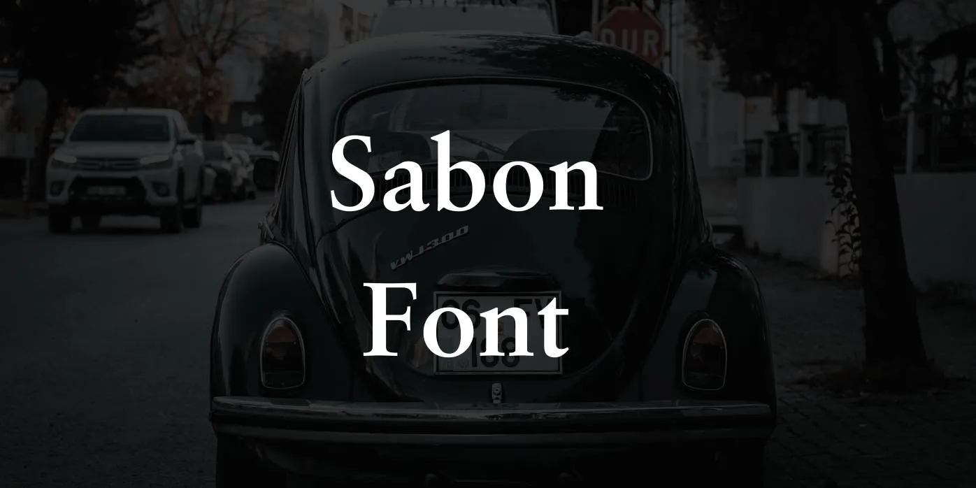 Sabon Font