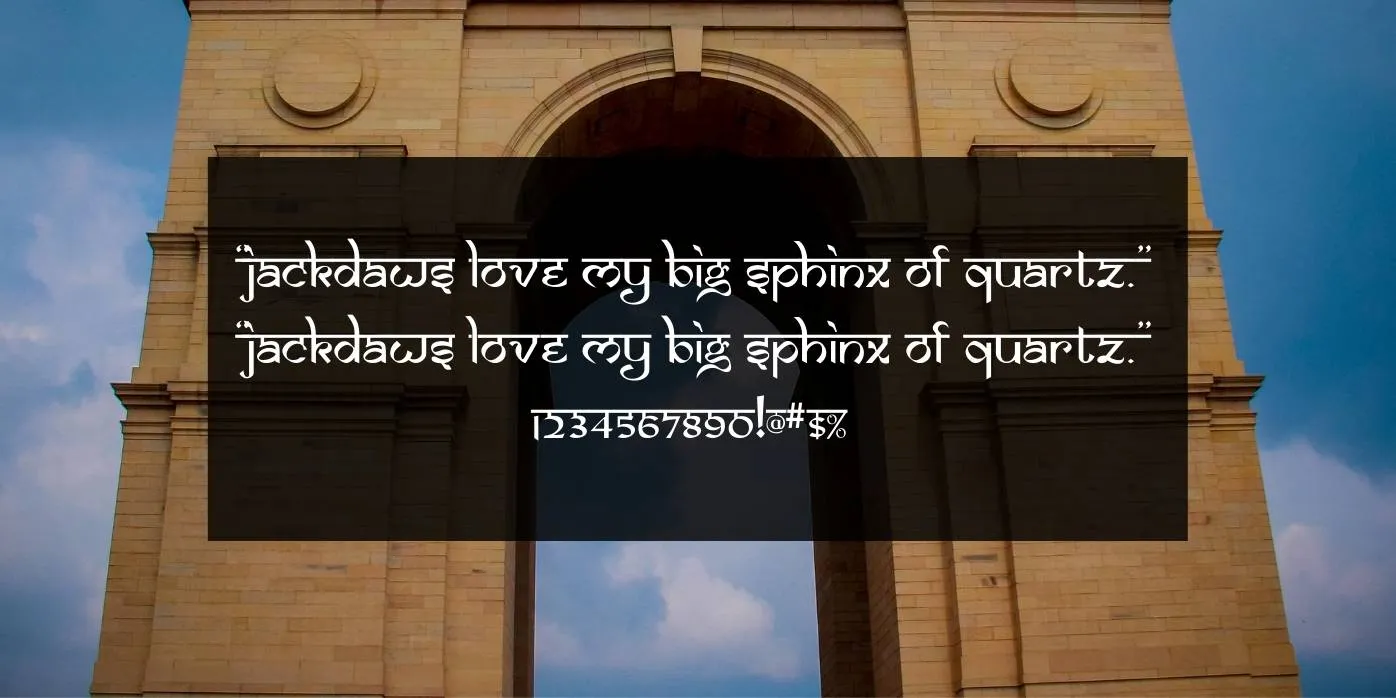 Samarkan Font Preview