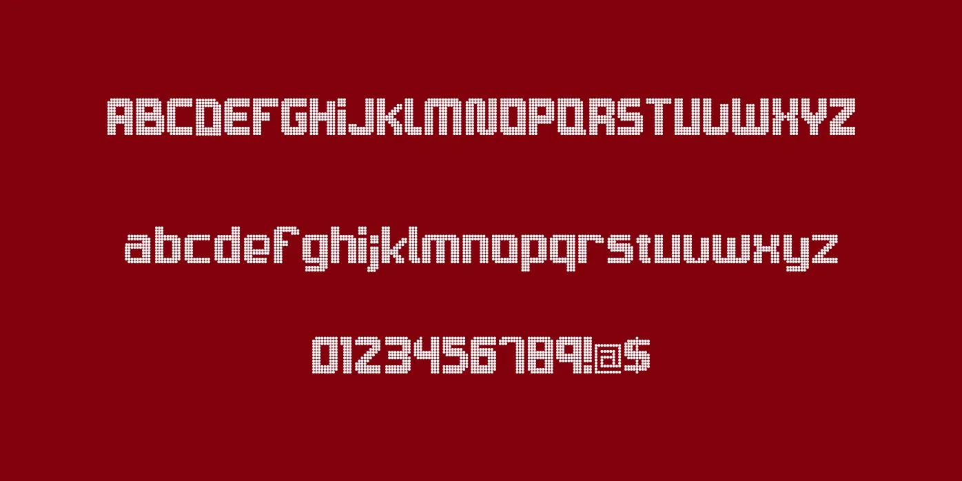 Sams Town Font Preview