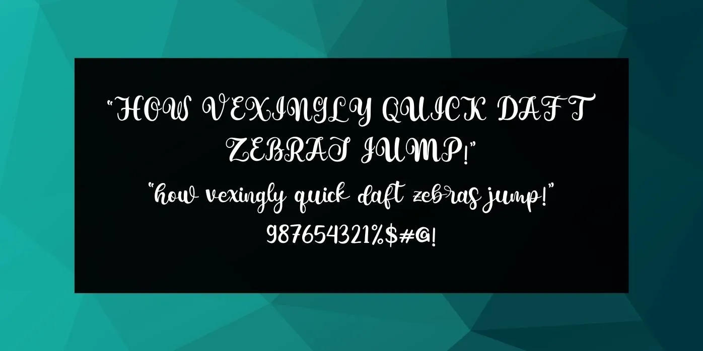 Saranghae Font Preview