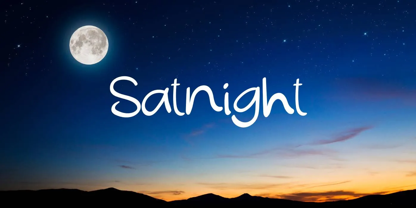 Satnight Font