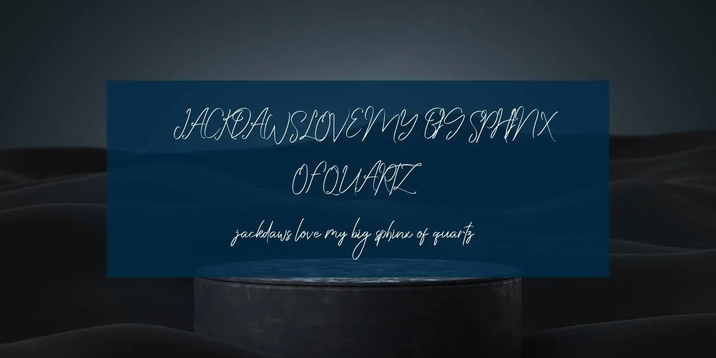 Saturday Font Preview